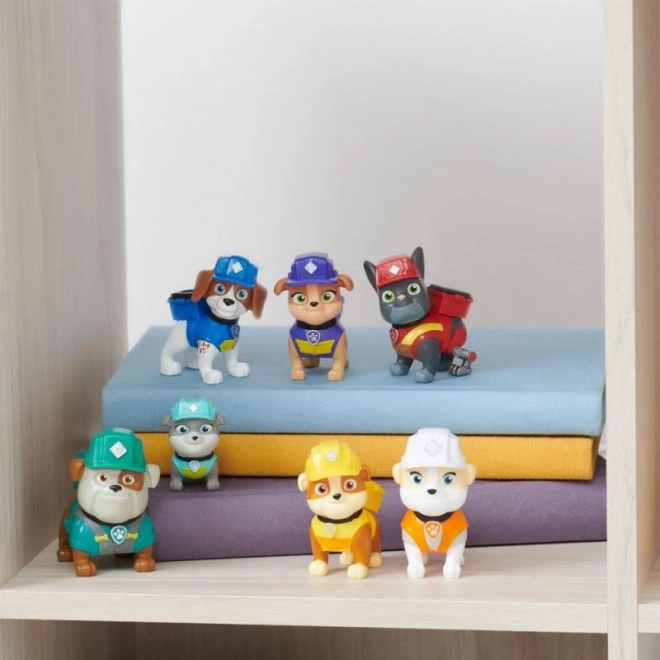 Speelfiguren PAW Patrol – Rubble en zijn team, cadeauset 7 stuks