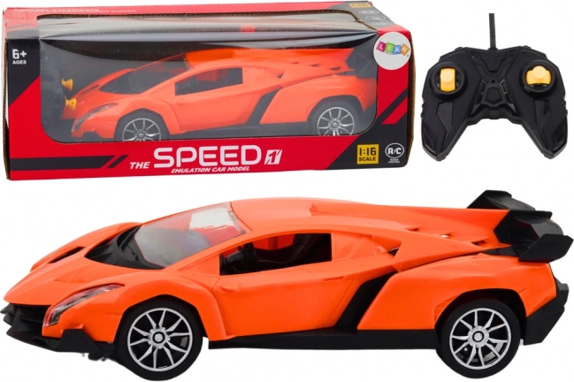 Race RC-auto op schaal 1:16