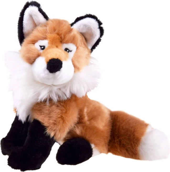 Pluchen speelgoed vos ZOO 18 cm