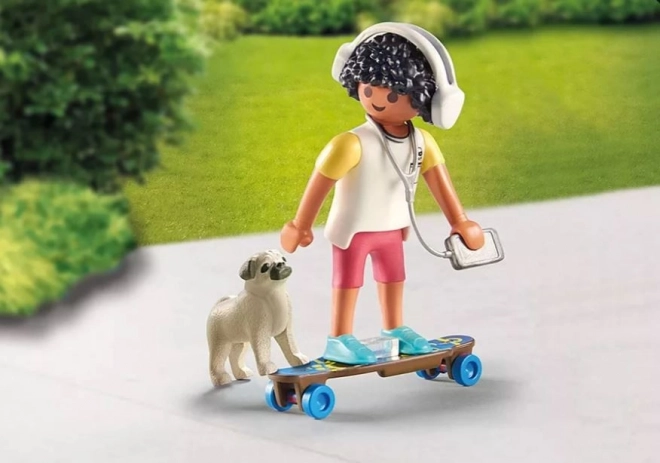 Set met Playmobil-figuren: Jongen met Hond