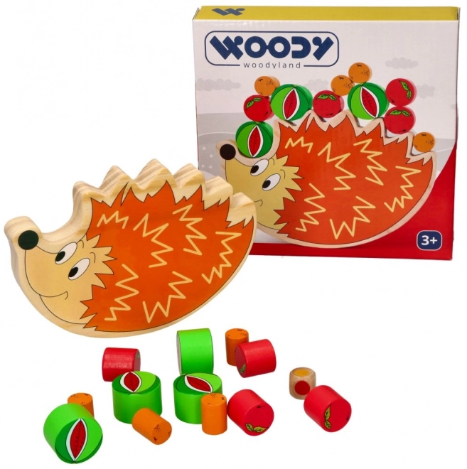 Balanceerspel met egel