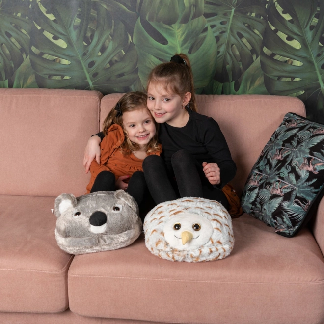 Cozy Noxxiez CS911 Koala - verwarmende pluche pantoffel
