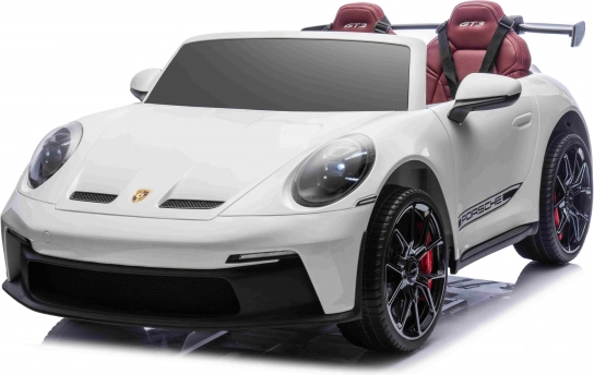 Elektrische kinderauto PORSCHE 911 GT3 Strong MP4 – Wit