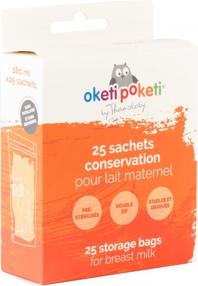 Melkzakken 25 stuks, Wit