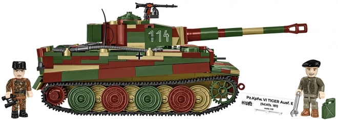 Model tank Tiger I van 870 stenen