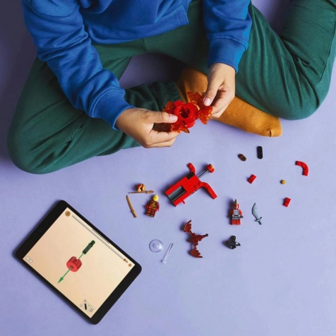 Lego Ninjago draak spinner Spinjitzu Kai