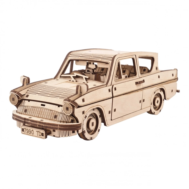 Ugears 3D houten mechanische puzzel Harry Potter Vliegende Ford Anglia