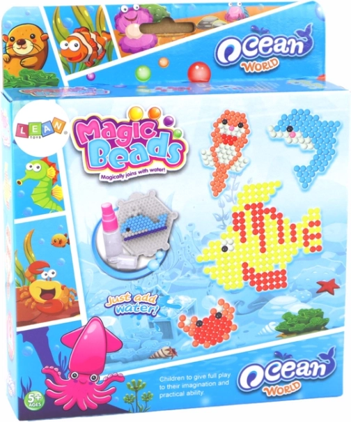 Creatieve onderwaterwereld van kralen