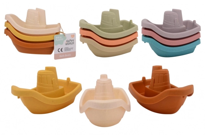 Waterspeelboten van bio-plastic