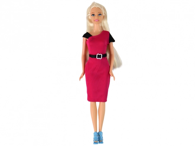 Speelset lerares met leerling en schoolaccessoires
