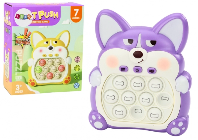 Arcadespel Pop-It Vos voor consoles 7 spelmodi Paars