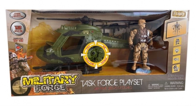 STARX Set militaire voertuigen met geluid