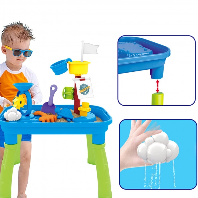 Woopie kinder speeltafel water 2-in-1 piratenschip
