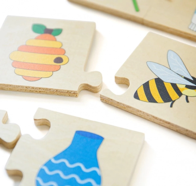 Bigjigs Toys Didactische puzzel Wat bij elkaar hoort
