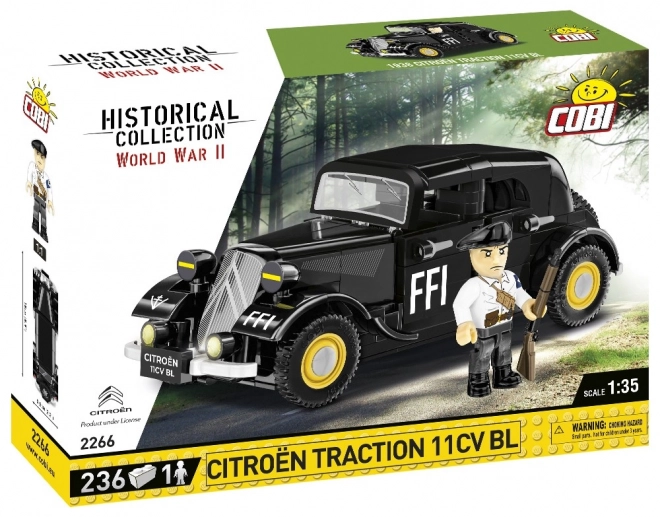 COBI 2266 1938 Citroën Traction 11CV, 1:35, 236 st, 1 figuur