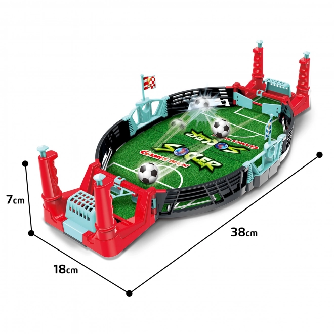 Mini voetbaltafel voor kinderen