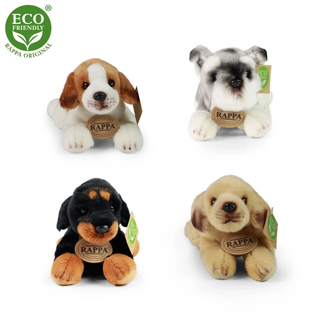 Pluchen hond ECO vriendelijk 16 cm