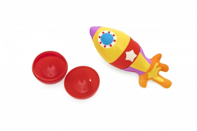Intergalactisch opblaasbaar zwembad met ballen 1,02 m x 25 cm