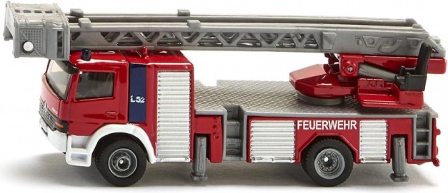 Brandweerauto met uitschuifbare ladder