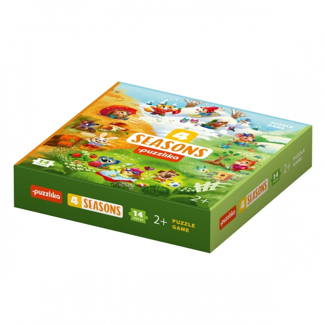 Puzzlika Vier Seizoenen educatieve puzzel voor kinderen