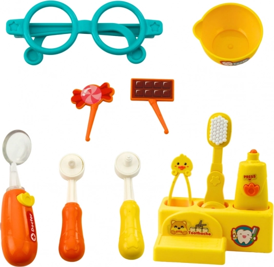 Verlicht spiegeltje voor een grondige controle