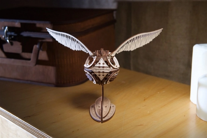 Ugears 3D houten mechanische puzzel Gouden Snaai, Harry Potter