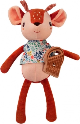 Muzikale pluchen uil Stella Eco 0 m+