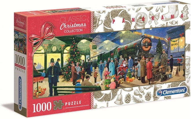 Puzzel 1000 stukjes Panorama kerstcollectie