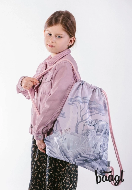 Schoolset ERGO Safari met rugzak, etui en schoenenzak