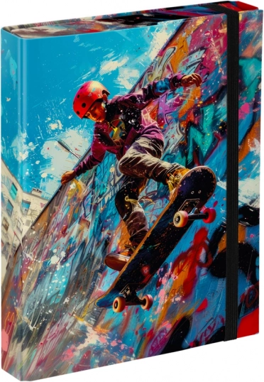 Mappen voor A5-schriftjes Skatepark