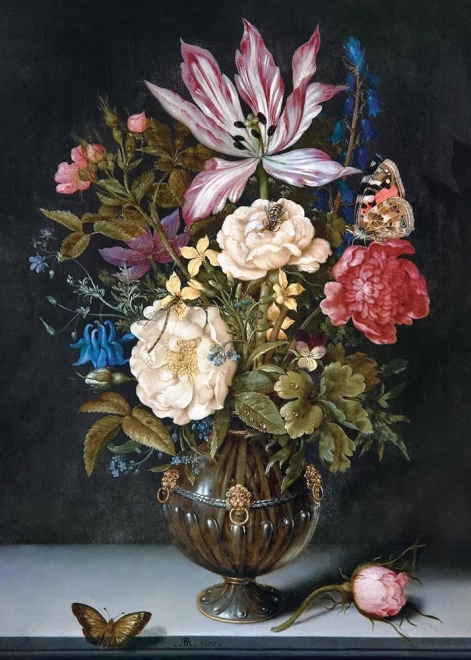 Puzzle Art: Stilleven met Bloemen 1000 Stukjes