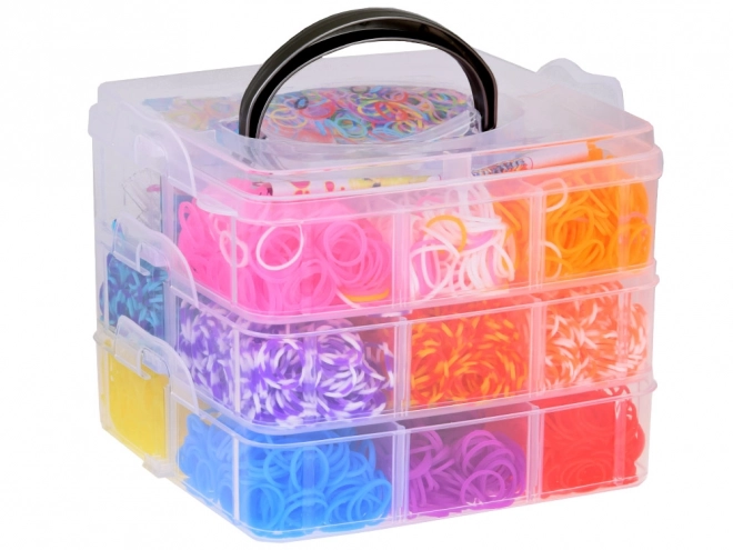 Set van magische elastiekjes voor het maken van armbanden