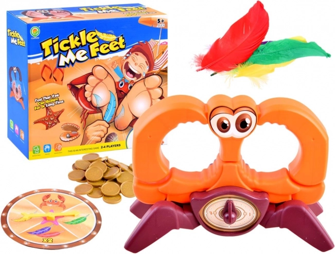 Grappig spel Kietel me aan mijn voet