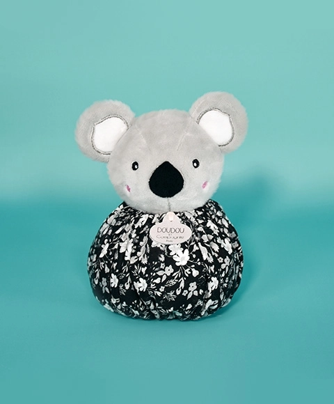Doudou Slaapknuffel grijze koala 3v1