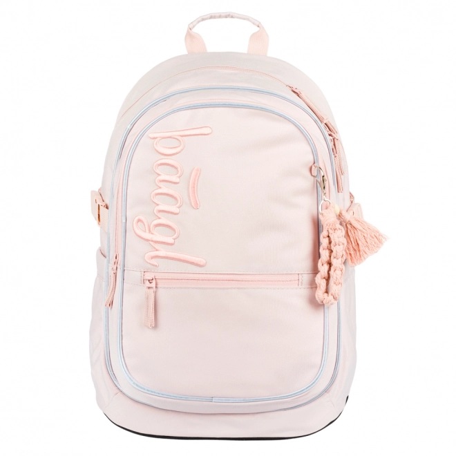 BAAGL Schoolrugzak Core Creamy