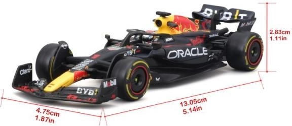 Authentieke RB19-replica in schaal 1:43