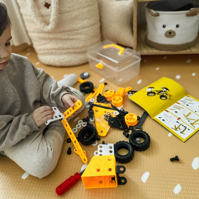Woopie Bouwvoertuigen 8v1 Constructieset Blokjes