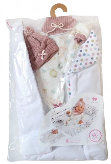 Kleding voor poppenbaby New Born met accessoires