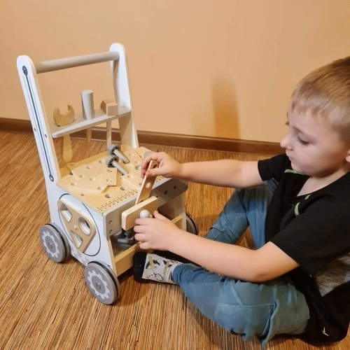 Houten werkplaats 3-in-1 voor kinderen