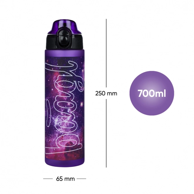BAAGL Tritan Fles voor drinken Galaxy, 700 ml