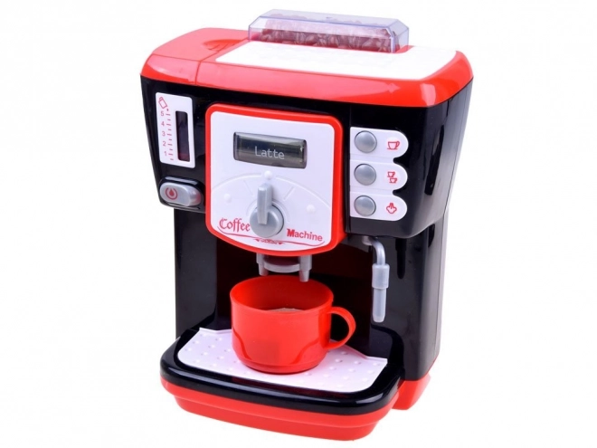 Grote interactieve koffiezetapparaat met cafégeluiden ZA2897