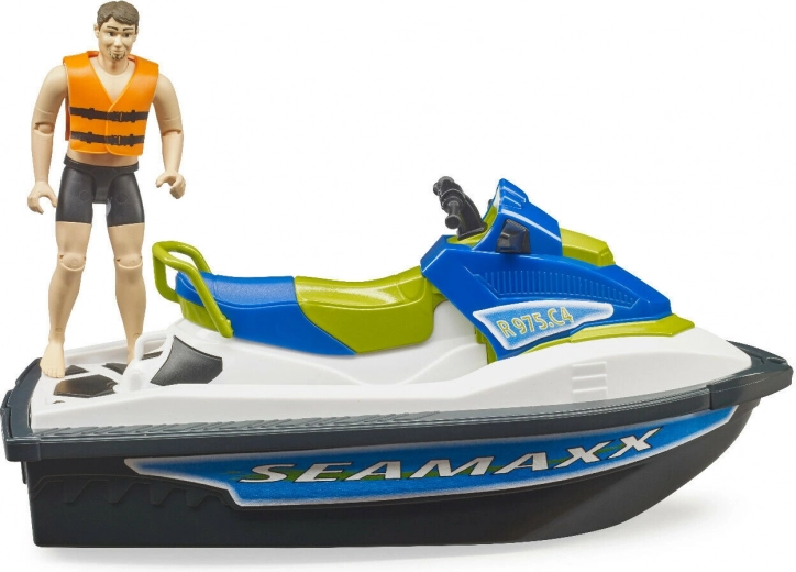 Bestuurdersfiguur en plaats voor twee personages