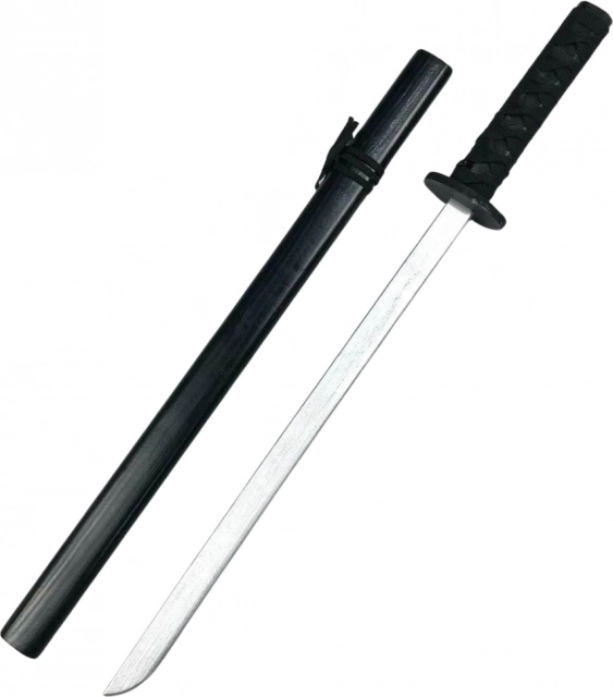 Houten trainingskatana zwart 70 cm