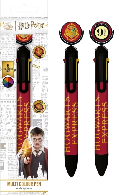 Pen met het motief Perron 9 3/4 HARRY POTTER, 6 kleuren