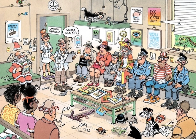 JUMBO Puzzel Jana van Haasteren: Kijk vanaf de andere kant - 500 stukjes