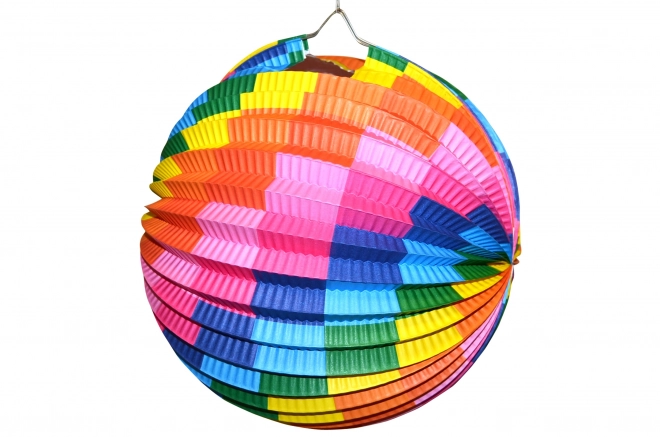 Papieren lampion bol 25 cm