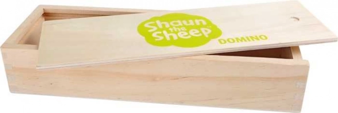 Houten domino Shaun het Schaap