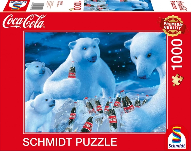 Puzzel Coca Cola IJsberen 1000 stukjes