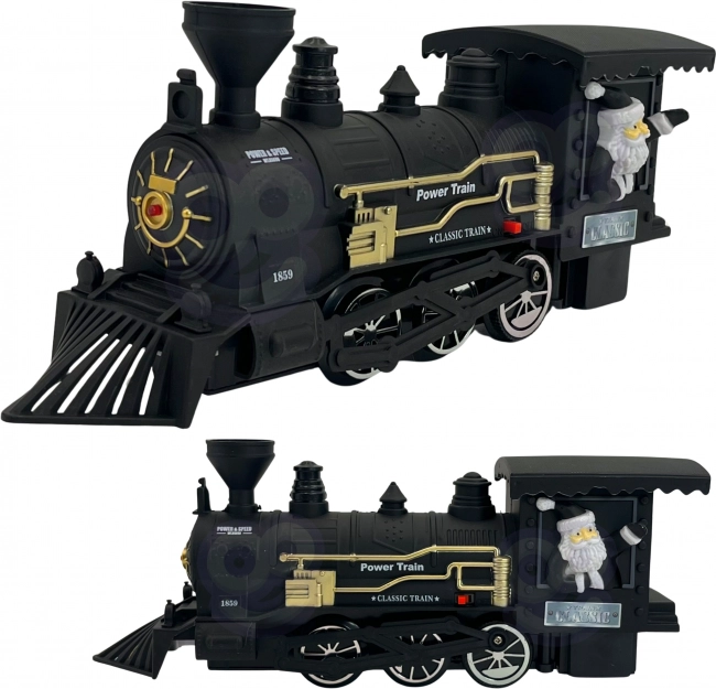 Woopie stoomtrein XXL set van rails 403 cm