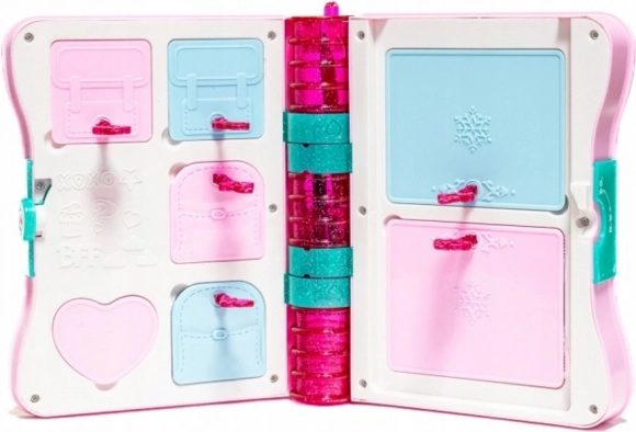 Geheim dagboek met slot roze